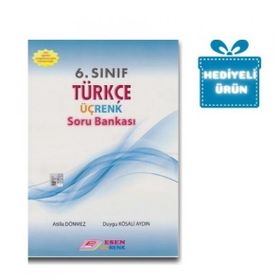6. Sınıf Türkçe Üç Renk Soru Bankası Esen Yayınları