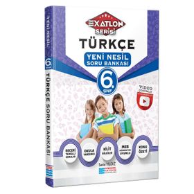 6.Sınıf Türkçe Video Çözümlü Soru Bankası Evrensel İletişim Yayınları