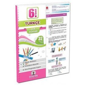 6. Sınıf Türkçe Yaprak Test - Özdebir Yayınları