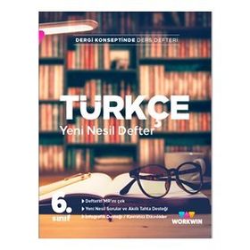 6. Sınıf Türkçe Yeni Nesil Defter-Workwin Plus Yayınları