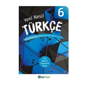 6. Sınıf Türkçe Yeni Nesil Soru Bankası Bilgi Küpü Yayınları