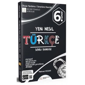 6. Sınıf Türkçe Yeni Nesil Soru Bankası-Paragrafın Şifresi Yayınları