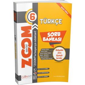 6. Sınıf Türkçe Zoom Soru Bankası Günay Yayınları