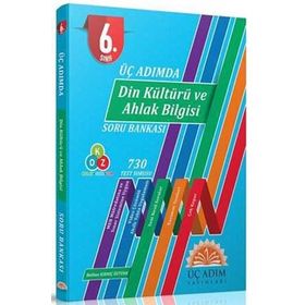 6. Sınıf Üç Adımda Din Kültürü ve Ahlak Bilgisi Soru Bankası-Üç Adım Yayınları
