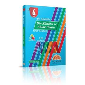 6. Sınıf Üç Adımda Din Kültürü ve Ahlak Bilgisi Soru Bankası-Üç Adım Yayınları