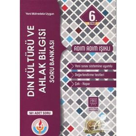 6. Sınıf Üç Adımda Din Kültürü ve Ahlak Bilgisi Soru Bankası-Üç Adım Yayınları