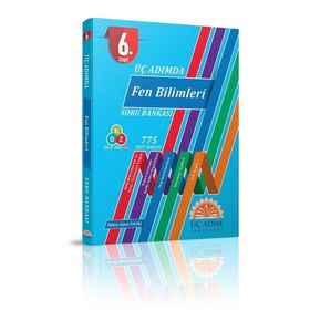 6.sınıf Üç Adım'da Fen Bilimleri Soru Bankası-Üç Adım Yayınları