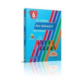 6.sınıf Üç Adım'da Fen Bilimleri Soru Bankası-Üç Adım Yayınları