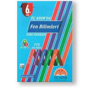 6.sınıf Üç Adım'da Fen Bilimleri Soru Bankası-Üç Adım Yayınları