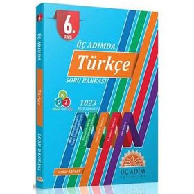 6.sınıf Üç Adım'da Türkçe Soru Bankası-Üç Adım Yayınları