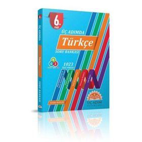 6.sınıf Üç Adım'da Türkçe Soru Bankası-Üç Adım Yayınları