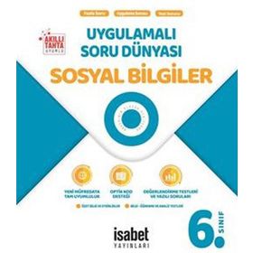 6.Sınıf Uygulamalı Sosyal Bilgiler Soru Dünyası Bankası İsabet Yayınları