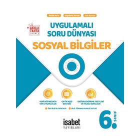 6.Sınıf Uygulamalı Sosyal Bilgiler Soru Dünyası Bankası İsabet Yayınları