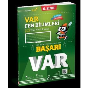 6. Sınıf VAR Fen Bilimleri Yeni Nesil Soru Bankası-Arı Yayınları