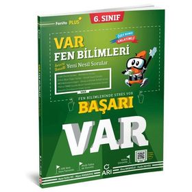 6. Sınıf VAR Fen Bilimleri Yeni Nesil Soru Bankası-Arı Yayınları