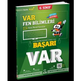 6. Sınıf VAR Fen Bilimleri Yeni Nesil Soru Bankası-Arı Yayınları