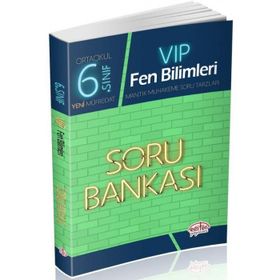 6. Sınıf VIP Fen Bilimleri Soru Bankası Editör Yayınları