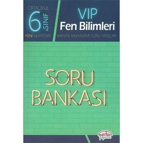 6. Sınıf VIP Fen Bilimleri Soru Bankası Editör Yayınları