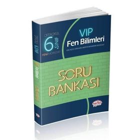 6. Sınıf VIP Fen Bilimleri Soru Bankası Editör Yayınları