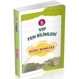 6. Sınıf VIP Fen Bilimleri Soru Bankası Editör Yayınları