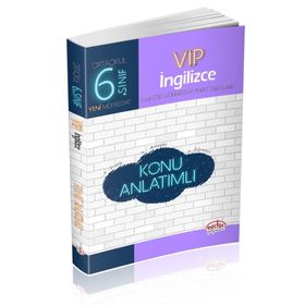 6. Sınıf VIP İngilizce Konu Anlatımlı - Editör Yayınları