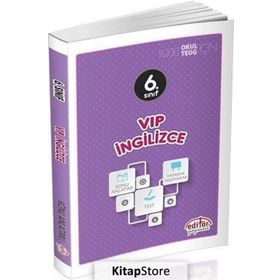 6. Sınıf VIP İngilizce Konu Anlatımlı - Editör Yayınları