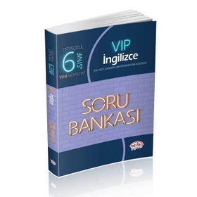 6. Sınıf VIP İngilizce Soru Bankası Editör Yayınları