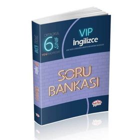 6. Sınıf VIP İngilizce Soru Bankası Editör Yayınları