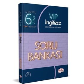 6. Sınıf VIP İngilizce Soru Bankası Editör Yayınları