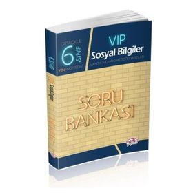 6. Sınıf VIP Sosyal Bilgiler Soru Bankası Editör Yayınları