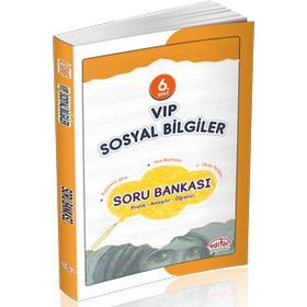 6. Sınıf VIP Sosyal Bilgiler Soru Bankası Editör Yayınları