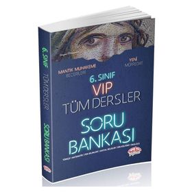 6. Sınıf VIP Tüm Dersler Soru Bankası - Editör Yayınları Komisyon