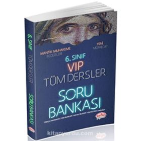 6. Sınıf VIP Tüm Dersler Soru Bankası - Editör Yayınları Komisyon