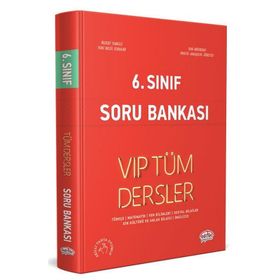 6. Sınıf VIP Tüm Dersler Soru Bankası - Editör Yayınları Komisyon