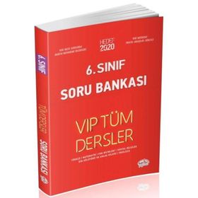 6. Sınıf VIP Tüm Dersler Soru Bankası - Editör Yayınları