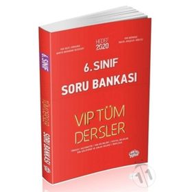 6. Sınıf VIP Tüm Dersler Soru Bankası - Editör Yayınları
