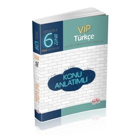 6. Sınıf VIP Türkçe Konu Anlatımlı Editör Yayınları