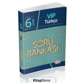 6. Sınıf VIP Türkçe Soru Bankası Editör Yayınları