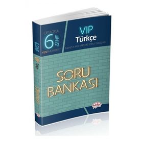 6. Sınıf VIP Türkçe Soru Bankası Editör Yayınları