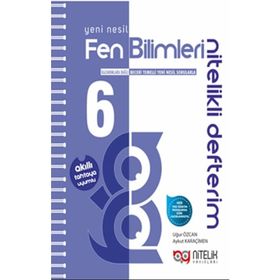 6. Sınıf Yeni Nesil Fen Bilimleri Nitelikli Defterim-Nitelik Yayınları