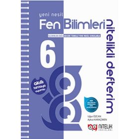 6. Sınıf Yeni Nesil Fen Bilimleri Nitelikli Defterim-Nitelik Yayınları