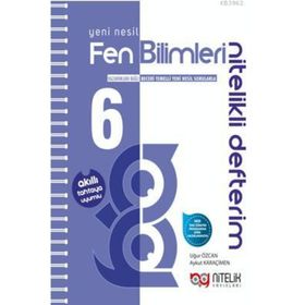 6. Sınıf Yeni Nesil Fen Bilimleri Nitelikli Defterim-Nitelik Yayınları