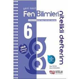 6. Sınıf Yeni Nesil Fen Bilimleri Nitelikli Defterim-Nitelik Yayınları