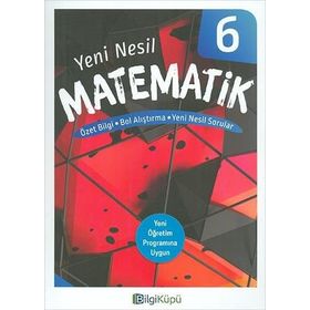 6. Sınıf Yeni Nesil Matematik Bilgiküpü Yayınları