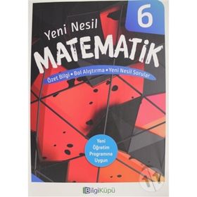6. Sınıf Yeni Nesil Matematik Bilgiküpü Yayınları