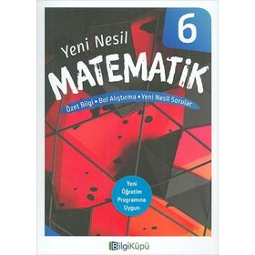 6. Sınıf Yeni Nesil Matematik Bilgiküpü Yayınları