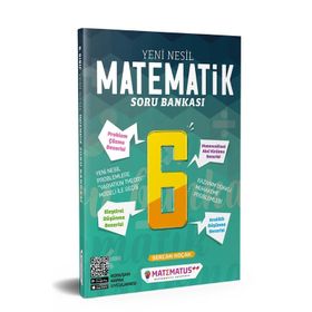 6. Sınıf Yeni Nesil Matematik Soru Bankası-Matematus Yayınları