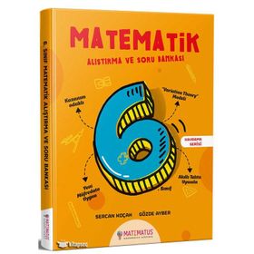 6. Sınıf Yeni Nesil Matematik Soru Bankası-Matematus Yayınları