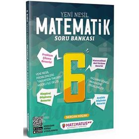 6. Sınıf Yeni Nesil Matematik Soru Bankası-Matematus Yayınları