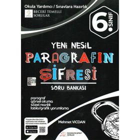 6. Sınıf Yeni Nesil Paragrafın Şifresi Soru Bankası-Paragrafın Şifresi Yayınları
